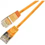 Wirewin Triotronik PKW-LIGHT-STP-K6 10.0 OR Cat6 F/FTP-patchkabel, RJ45 stekker naar stekker, 10 m, oranje