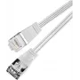 Wirewin Cat.6 SLIM-patchkabel STP PIMF 0,75 m grijs PKW-STP-SLIM-KAT6 0.75