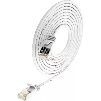 Wirewin Triotronik PKW-LIGHT-STP-K6 3.0 WS Cat6 STP-patchkabel 3m wit
