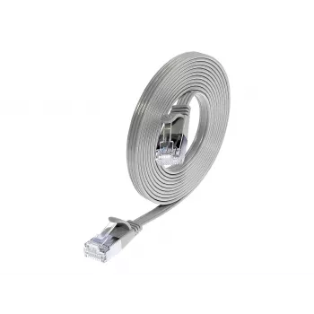 Wirewin Triotronik Cat6 U/FTP Slim Ethernet-patchkabel 20m grijs PKW-STP-SLIM-KAT6 20.0