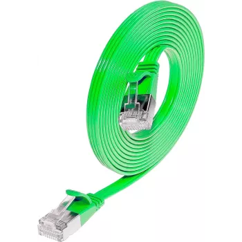 Wirewin SLIM S6 25 GN - Cat.6 SLIM patchkabel, STP (PIMF), 25 m, groen PKW-STP-SLIM-KAT6 25.0 GN