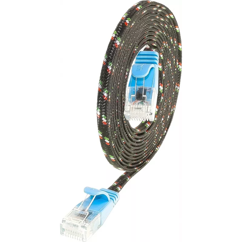 Wirewin PKW-TOUGH-K6 1.0 BL - Cat.6 slim tough ethernet-patchkabel, U/UTP, 1 m, blauw