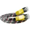 Wirewin Triotronik Cat6 1m gele U/FTP STP RJ45 patchkabel PKW-TOUGH-STP-K6 1.0 GE