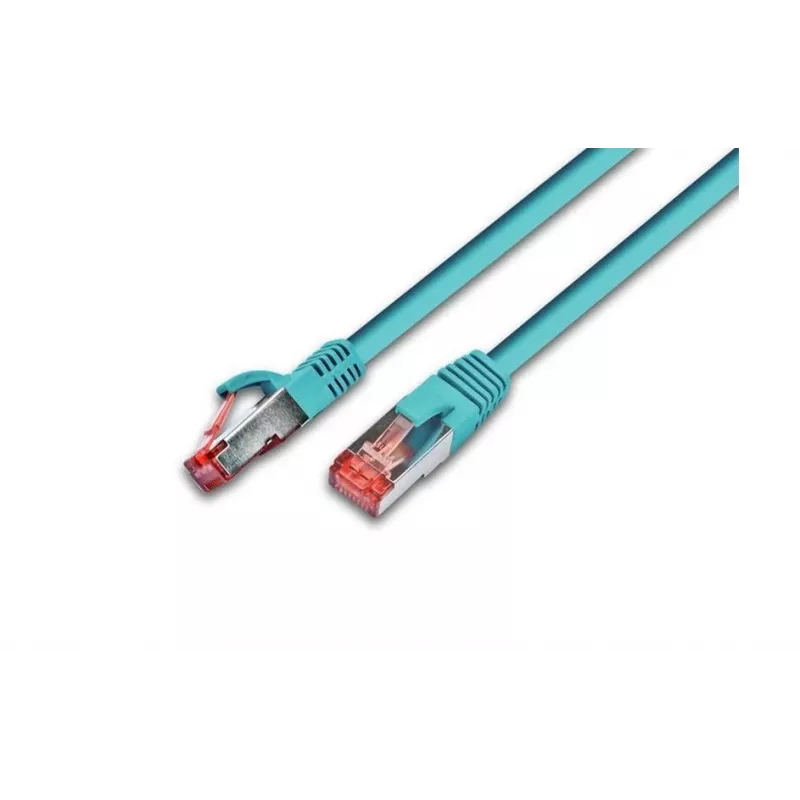 Wirewin WorldConnect S/FTP CAT6 2 m netwerkkabel turquoise (PKW-PIMF-KAT6 2.0 TK)