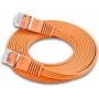 Wirewin Triotronik 0,15m Cat6 U/FTP-patchkabel, RJ-45 naar RJ-45, oranje PKW-STP-SLIM-KAT6 0.15 OR