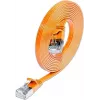 Wirewin Triotronik 0,15m Cat6 U/FTP-patchkabel, RJ-45 naar RJ-45, oranje PKW-STP-SLIM-KAT6 0.15 OR