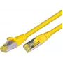 Wirewin PKW-PIMF-KAT6A 1m Cat6a S/FTP (S-STP) netwerkkabel, geel PKW-PIMF-KAT6A 1.0 GE