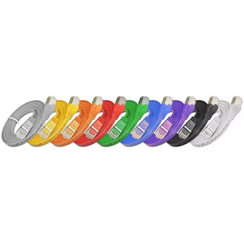 Wirewin SLIM STP netwerkkabel geel 1,5 m Cat6 S/UTP (STP) (PKW-STP-SLIM-KAT6 1.5 GE)