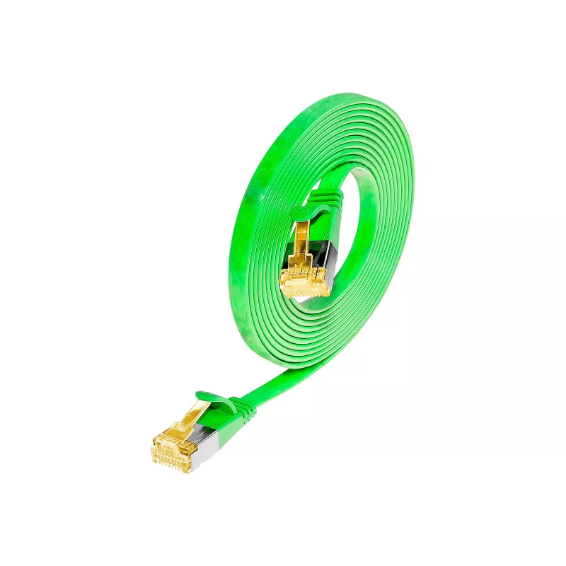 Wirewin Cat6a U/FTP Slim-patchkabel, RJ-45, 3m, groen PKW-STP-SLIM-K6A 3.0 GN