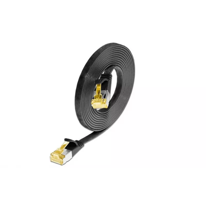 Wirewin Cat6a U/FTP Slim-patchkabel, RJ45, 2m, zwart PKW-STP-SLIM-K6A 2.0 SW
