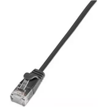 Wirewin Triotronik PKW-LIGHT-STP-K6 0,5 SW Cat6 S/FTP-patchkabel, zwart, 0,5 m