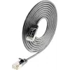 Wirewin Triotronik PKW-LIGHT-STP-K6 0,5 SW Cat6 S/FTP-patchkabel, zwart, 0,5 m