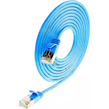 Wirewin Triotronik PKW-LIGHT-STP-K6 1.0 BL Cat6 STP-patchkabel, 1 m, blauw