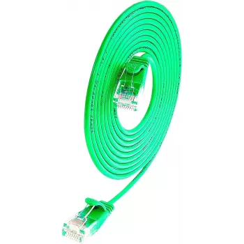 Wirewin SLIM UL6 1 GN - Cat.6 Slim-patchkabel, U/UTP, 1,0 m, groen PKW-LIGHT-K6 1.0 GN