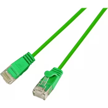 Wirewin SLIM UL6 1 GN - Cat.6 Slim-patchkabel, U/UTP, 1,0 m, groen PKW-LIGHT-K6 1.0 GN