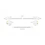 Wirewin Triotronik Cat6 U/UTP-patchkabel 0,5m grijs PKW-TOUGH-K6 0.5