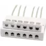 Wirewin 2x 6-poorts opbouwdoos voor keystone-modules, grijs, kunststof keystone-systeem (125460)