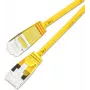 Wirewin SLIM KAT6A 10 Gigabit Light patchkabel, 0,25 m, U/FTP, Ø 3,8 mm, geel, 50-pack (SLIM-LS-K6A 0.25 YE 50)