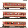 Roco 6240004 H0e 3-delige set ÖBB personenwagens
