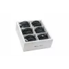 Wirewin SLIM KAT6A 10 Gigabit Light patchkabel, 0,50 m, U/FTP, Ø 3,8 mm, zwart, 90-pack SLIM-LS-K6A 0.5 BK 90