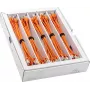 Wirewin SLIM-LS-K6A 0,25 OR 50 Cat6a U/FTP Slim Ethernet patchkabel, 0,25 m, oranje, 50-pack