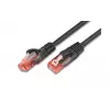 Wirewin PKW-UTP-KAT6 5.0 SW Cat6 U/UTP patchkabel, 5 m, zwart