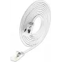 Wirewin Cat 6a U/FTP Slim rond patchkabel 7 m wit PKW-LIGHT-STP-K6A 7.0 WS