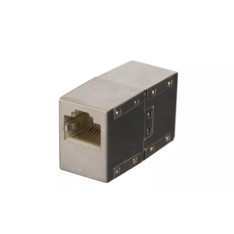 Wirewin RJ45/RJ45 koppeling Cat.6 afgeschermd 1:1, 50-pack (121169-50)
