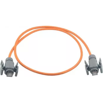Wirewin Industrial Cat6A S/FTP PUR patchkabel, 10 m, oranje, IP67 RJ45 PKW-I2-SF-K6A-PUR 10.0 OR