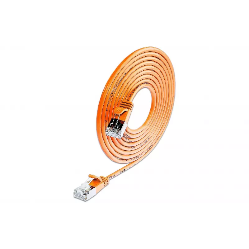 Wirewin SLIM UL6 7,5 m Cat.6 Slim-Light U/UTP patchkabel, oranje PKW-LIGHT-K6 7.5 OR