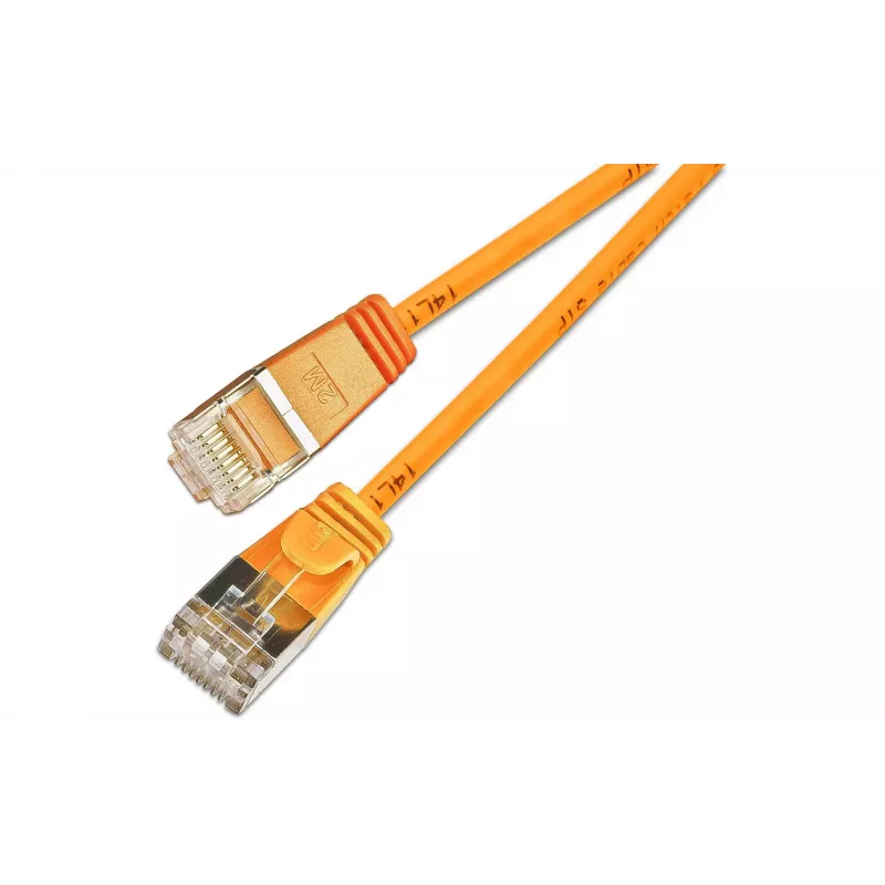 Wirewin SLIM UL6 7,5 m Cat.6 Slim-Light U/UTP patchkabel, oranje PKW-LIGHT-K6 7.5 OR