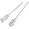 Wirewin SLIM KAT6A 10 Gigabit Lightpatchkabel rond, U/UTP, Ø 3,6 mm, wit (SLIM-L-UU-K6A 0.1 WT)