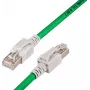 Wirewin PKL-PIMF-KAT6A 1.0 GN Cat6a S/FTP-patchkabel, 1m, groen