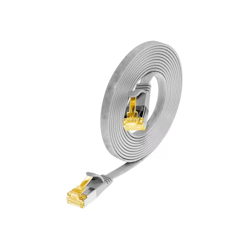 Wirewin Cat6a U/FTP slim ethernet-patchkabel, RJ-45, 2 m, grijs PKW-STP-SLIM-K6A 2.0