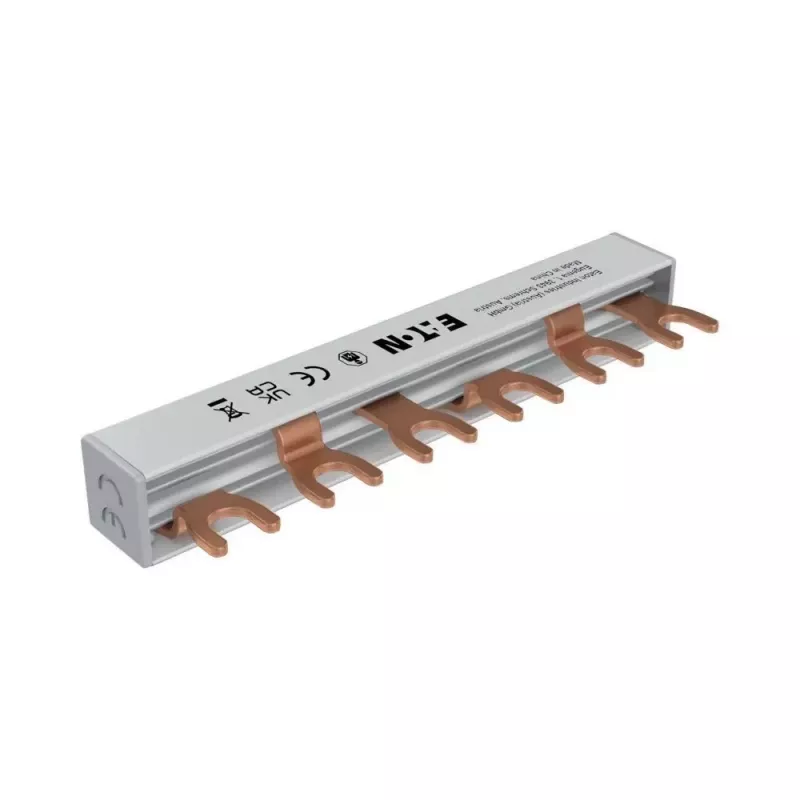 Eaton 3-fasen vorkstroomrail EVGK-3PHAS/6MODUL 63A 400V 6 modules (EP-501075)