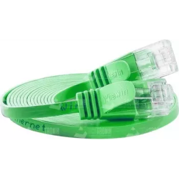 Wirewin Cat.6 U/UTP slim ethernet-patchkabel, 0,15 m, groen PKW-SLIM-KAT6 0.15 GN