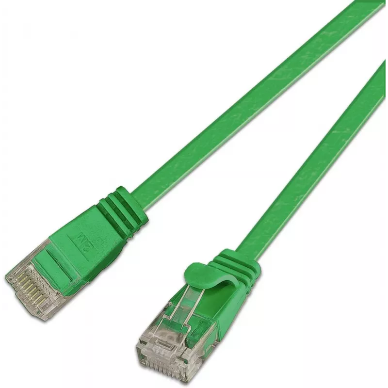 Wirewin Cat.6 U/UTP slim ethernet-patchkabel, 0,15 m, groen PKW-SLIM-KAT6 0.15 GN