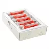 Wirewin SLIM-LS-K6A 0.1 RD 50 Cat6a U/FTP slim ethernet-patchkabel, 0,1m, rood, 50-pack