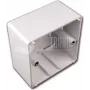 Wirewin opbouwframe voor datacontactdozen, zuiver wit RAL 9010 (TKS-APR WS)