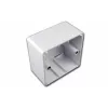 Wirewin opbouwframe voor datacontactdozen, zuiver wit RAL 9010 (TKS-APR WS)