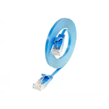 Wirewin Cat.6 Slim patchkabel U/UTP 15m blauw PKW-SLIM-KAT6 15.0 BL