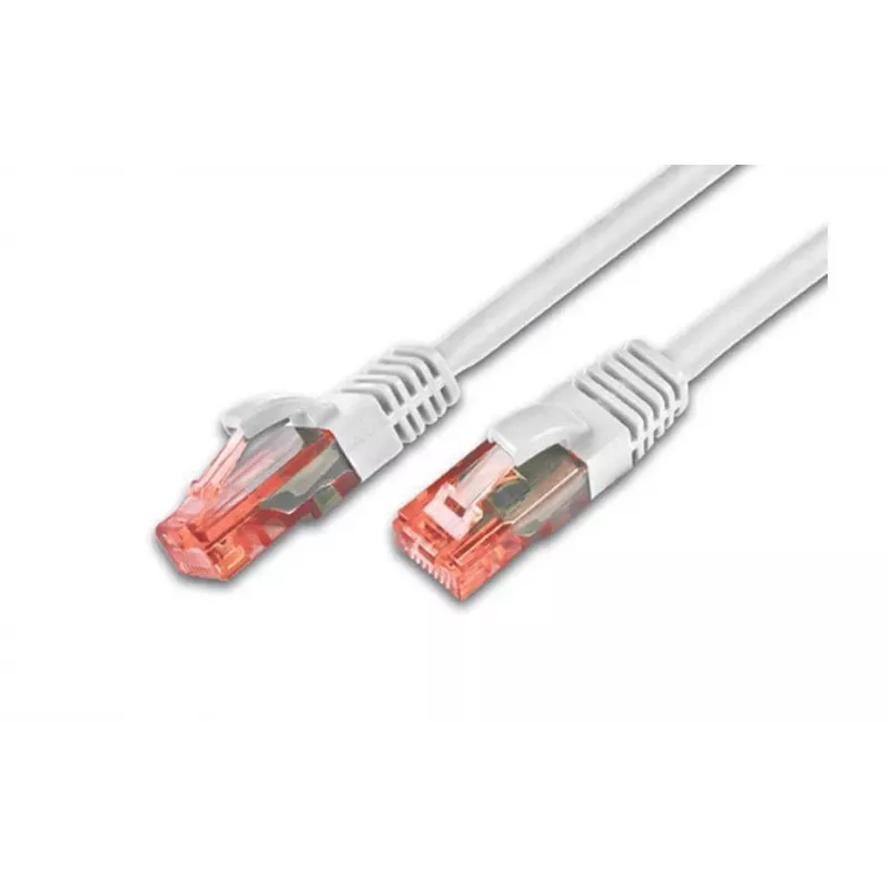 Wirewin PKW-UTP-KAT6 1.0 WS netwerkkabel 1 m Cat6 U/UTP wit