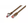 Wirewin PKW-PIMF-KAT6 50.0 BR - Cat6a S/FTP netwerkinstallatiekabel, 50m, bruin