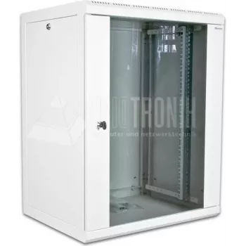 Wirewin 19 inch wandbehuizing, eendelig, 600x560mm, 9U (WCAB 600X560X9U)