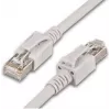 Wirewin PKL-PIMF-KAT6A 2 m Cat6a S/FTP netwerkkabel (RJ45, 10 Gbps, 500 MHz, wit) PKL-PIMF-KAT6A 2.0