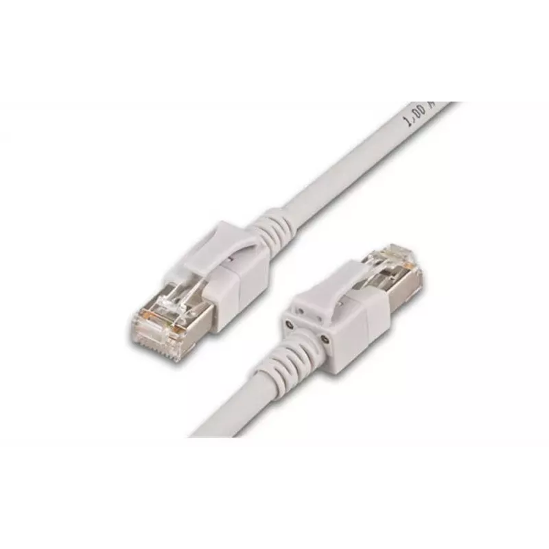 Wirewin PKL-PIMF-KAT6A 2 m Cat6a S/FTP netwerkkabel (RJ45, 10 Gbps, 500 MHz, wit) PKL-PIMF-KAT6A 2.0