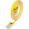 Wirewin Cat.6 U/UTP slim patchkabel, 0,15 m, geel PKW-SLIM-KAT6 0.15 GE