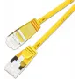 Wirewin SLIM KAT6A 10 Gigabit light patchkabel, U/FTP, Ø 3,8 mm, geel, 0,15 m (PKW-LIGHT-STP-K6A 0.15 GE)