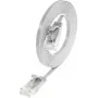 Wirewin Triotronik PKW-SLIM-KAT6 1.5 WS Cat6 U/UTP Slim Ethernet patchkabel, RJ-45 stekker naar stekker, wit, 1,5 m