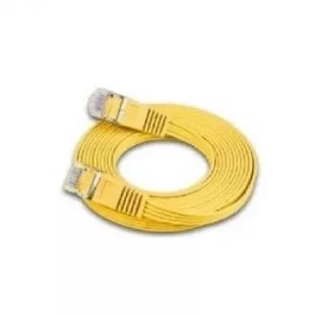 Wirewin Triotronik Cat6 U/UTP patchkabel, 3m, RJ45 stekker naar stekker, geel PKW-SLIM-KAT6 3.0 GE